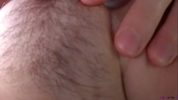 EATING young UNSHAVED pussy with SQUIRTING orgasm - EXTREME CLOSE UP ASMR